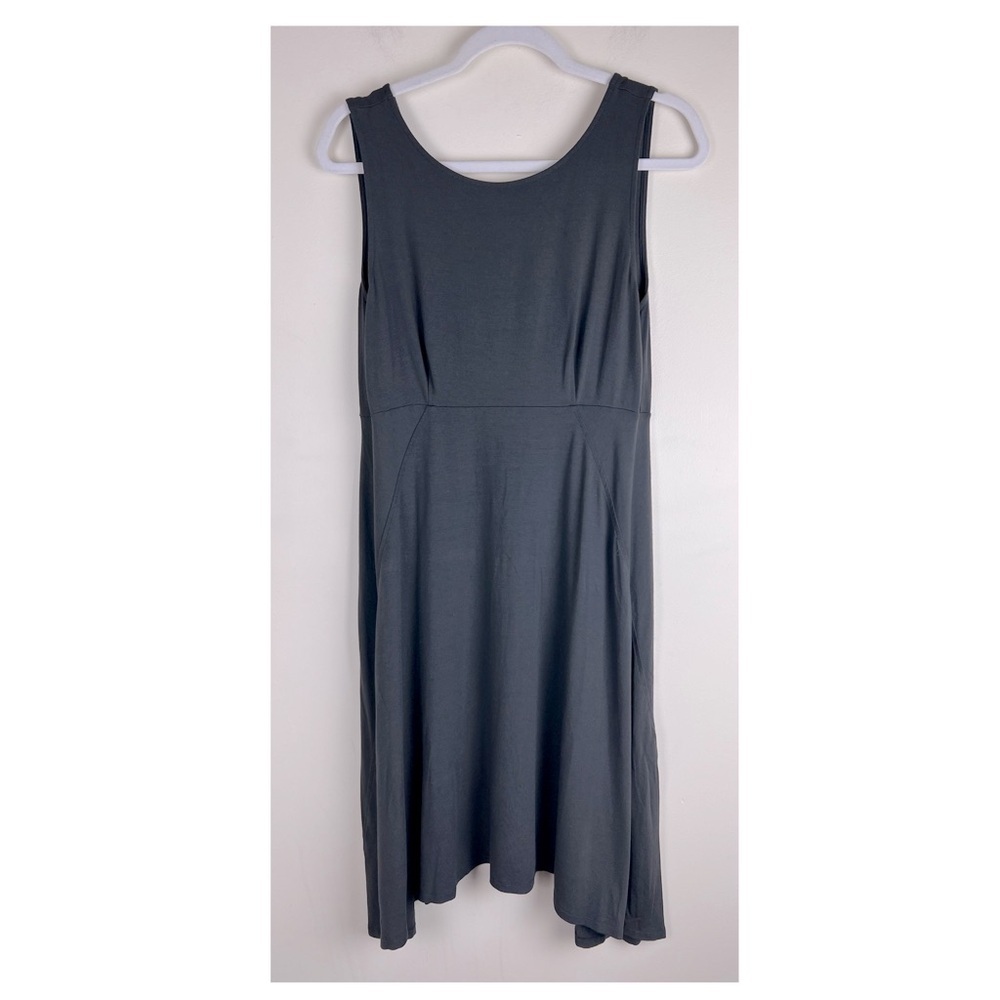 Eileen Fisher | Comfy Stretchy Minimalist Sleeveless Viscose Jersey Dress | MP